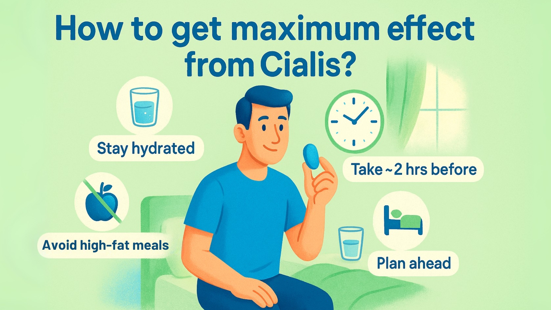 How to get Maximum Effect from Cialis?