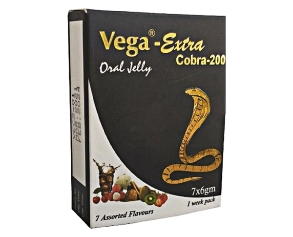 Vega-Extra Cobra Oral Jelly 200MG