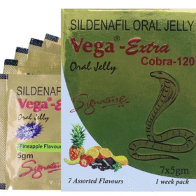 Vega Extra Cobra Oral Jelly 120MG