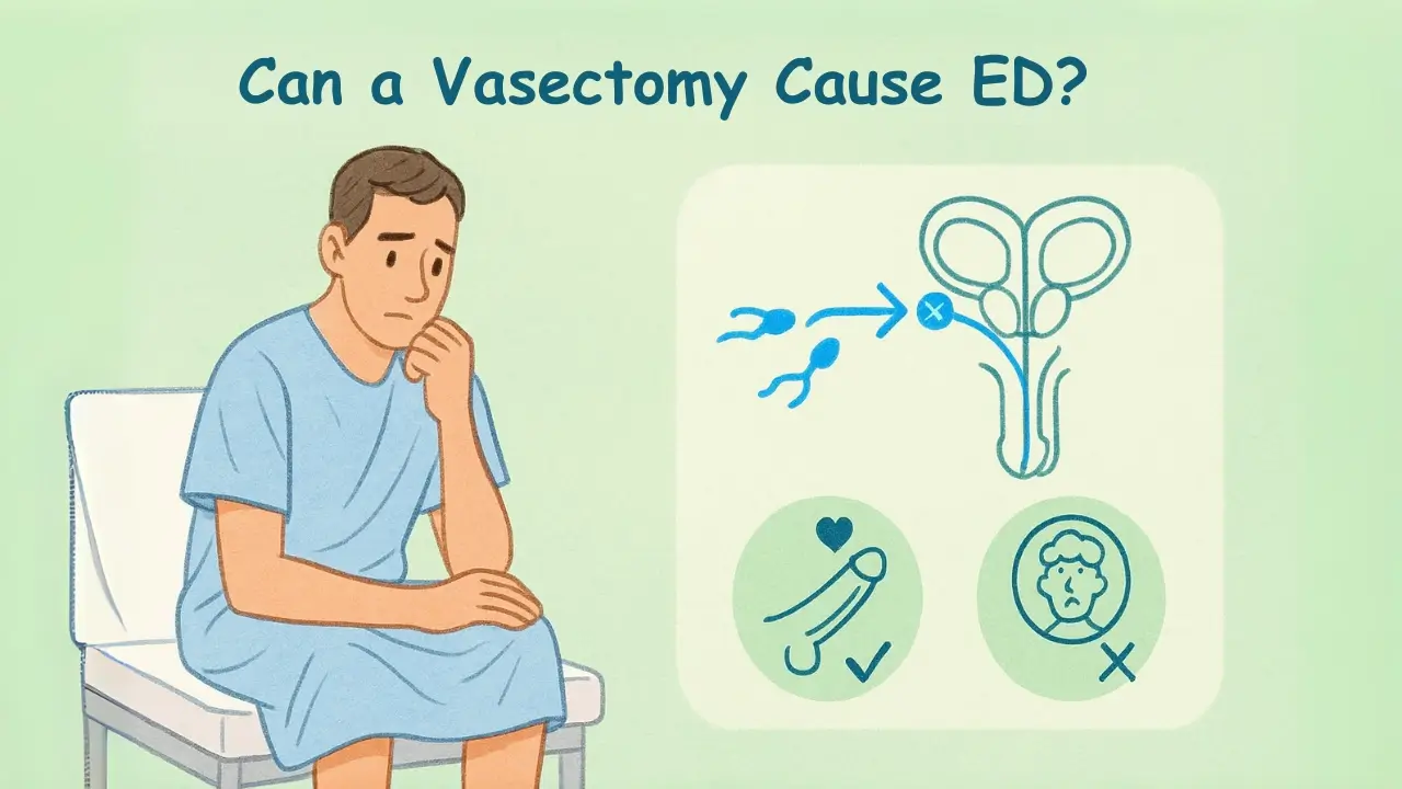 Can a Vasectomy Cause ED?